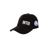 Inter Baseball Cap with New Logo Visor, Unisex-Adult Football Cap, Black, One Size
