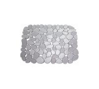 Inter-Design 60063 Pebblz Sink Mat, Grey