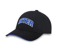 Inter FC Internazionale Milano S.p.A Cappellino da Baseball, Collezione Back to Stadium, Unisex Adults’ Football Cap, Nero,blu, 23I004U0102