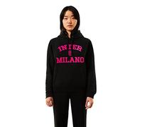 Inter FC Internazionale Milano S.p.A. Women's Hooded Sweatshirt, Nero, M