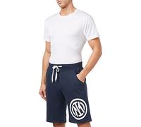 Inter Logo Shorts, Shorts, Casual Unisex - Adult Blue - S
