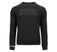 Inter Men's Crew Neck Stretch Cotton Sweatshirt - Men's Sweatshirt, mens, sweatshirt, INT 860, Black, XL