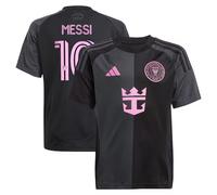 Inter Miami CF adidas Football MLS Shirt Jersey Youth 2025 Lionel Messi Black
