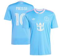 Adidas Inter Miami Cf 25/26 Messi Third Short Sleeve T-shirt Blue S Men