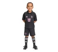 Inter Miami CF Football Shirt Lionel Messi Away 2026 Minikit 10 adidas Black MLS