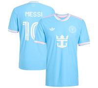 Inter Miami CF Football Shirt Third Authentic 2025 Messi 10 adidas Blue Mens MLS