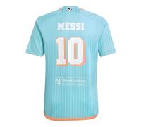 Inter Miami Junior 2024 - 2025 Lionel Messi Third Shirt - Messi 10 in Aqua | Size: 13-14 Years Inter Miami Aqua 13-14 Years