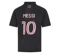 adidas Kids Inter Miami Messi 10 Away Shirt 2026 Short Sleeve Domestic Collared