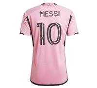 Inter Miami Men's Mens 2024 - 2025 Authentic Lionel Messi Home Shirt in Pink | Size: Large Inter Miami Pink L