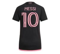 Inter Miami Women's 2024/25 Away Lionel Messi Shirt in Black | Size: Medium Inter Miami Black M