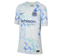 Inter Milan 2025/26 Stadium Away Older Kids' Nike Dri-FIT Football Replica Shirt - Blue - Polyester S