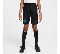 Inter Milan 2025/26 Stadium Home Older Kids' Nike Dri-FIT Football Replica Shorts - Black - Polyester XS