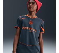 Inter Milan 2025/26 Stadium Third Older Kids' Nike Dri-FIT Total 90 Football Replica Shirt - Blue - Polyester XL