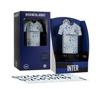 Inter Milan 25/26 Away Alloy Shirt - Official Licensed Miniature Metal Replica Shirt Display Gift
