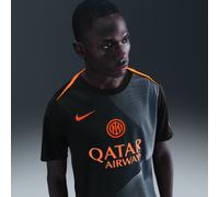 Inter Milan Academy Pro Third Nike Dri-FIT Total 90 Football Pre-Match Top - Black - Sustainable Materials L