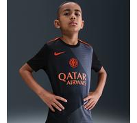 Inter Milan Academy Pro Third Older Kids' Nike Dri-FIT Total 90 Football Pre-Match Top - Black - Polyester XL
