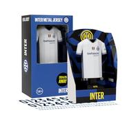 Inter Milan FC 24/25 Away Metal Football Shirt - Officially Licensed Miniature Alloy Replica Jersey Collectible Display Gift - Personalise Customisable Name & Number Decals