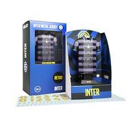 Inter Milan FC 97/98 Retro Third Metal Football Shirt - Officially Licensed Miniature Alloy Replica Jersey Collectible Display Gift - Personalise Customisable Name & Number Decals