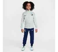 Inter Milan Strike Older Kids' Nike Dri-FIT Football Knit Tracksuit - Grey - Polyester XS