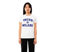 Inter Official Women's T-Shirt Back to Stadium Collection White