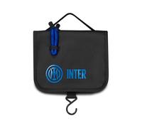 Inter Seven Boys' Pencil Case, Black Blue, with Handle, Travel and Leisure, Black, Modern, Black, Modern