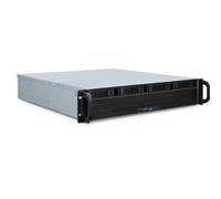 Inter-Tech 2U 2404L S-ATA Rack Black, Grey
