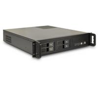 Inter-Tech 48.3 cm IPC 2U-2504 2HE storage o.PSU