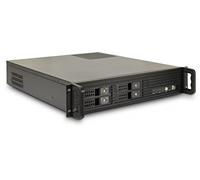 Inter-Tech 48.3 cm IPC 2U-2504 2HE storage o.PSU