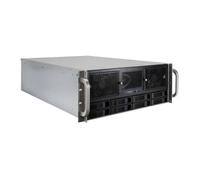 Inter-Tech 4U-4408L Black / Grey 4U Rackmount Server Case