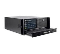Inter-Tech 4U-4452-TFT Black Server Case with TFT Screen and