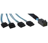 Inter-Tech 88885003 Cable SFF 8643-4x SATA 0.5 m