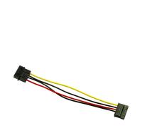 Inter-Tech 88885306 AC Adapter 1x Molex auf 1x SATA Power, 0.15m