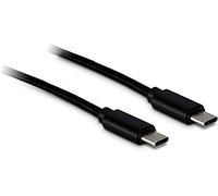 Inter-Tech 88885462 USB Cable 1 m USB C Black - USB Cables (1 m, USB C, USB C, Black)