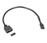 Inter-Tech Adapter 1x 3pin 5V RGB to 1x VDG Connector, 20 cm