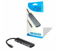Inter-Tech Adapter Argus H-469-01 5-in-1 USB-C, HDMI 4K, PD100W