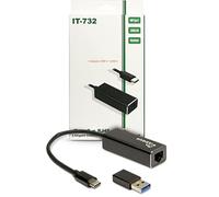 Inter-Tech Argus IT-732 USB-C Gigabit Ethernet LAN Adapter