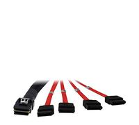 Inter-Tech Cable SFF 8087 4x SATA, Z for connecting 4 hard drives with 1 SAS con