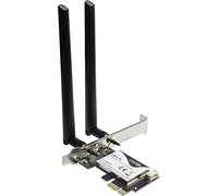 Inter-Tech DMG-35 Wi-Fi6 + BT5.0 2-in-1 WLAN + Bluetooth 5.0 PCIe Adapter 3000Mb