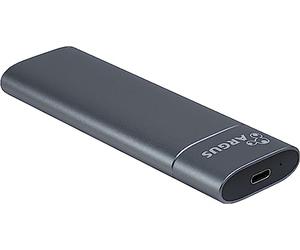 Inter-Tech Hard Drive Enclosure GD-MS013 M.2 113 x 37 x 12 mm Grey