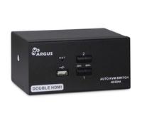 Inter-Tech KVM KVM-AS-22HA HDMI line in 4X HDMI 4X 3.5mm 3pin jack 1 Power line