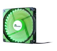 Inter-Tech LED 120mm Fan Case Fan Gaming Case Modding Illuminated (Green)