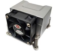 Inter-Tech Q-5 Processor Heatsink/Radiatior 6 cm Black, Silver 1 pc(s)