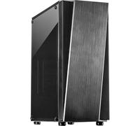 Inter-Tech T-11 Televen Midi Tower ATX Case - Black