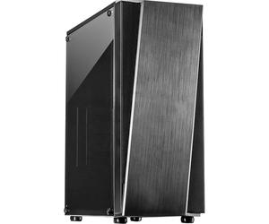 Inter-Tech T-11 Televen Midi Tower ATX Case - Black