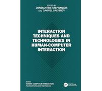 Interaction Techniques and Technologies in Human-Computer Interaction