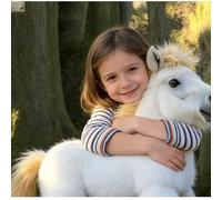 Interactive 25cm Plush Robot Horse Toy - Electronic Pet with Realistic Movements, Sounds & Smart Features for Kids, Cute Robotic Companion for Boys & Girls Ages 3+