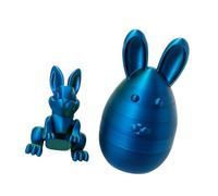 Interactive 3D Printed Easter Display with Animal Figure Inside Rotatable Parts Vibranted Color for Children Gift Imagination Development Toy