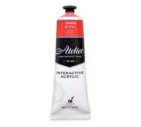 Interactive Acrylic Paint Crimson 80ml Tube