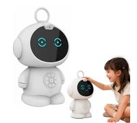 Interactive AI Mini Robot for Kids, Smart Robot That Talks & Plays, Educational Toy with Stories, Music & Coding Games, Learning Educational Interactive Toys, AI-Powered Smart Robots for Adults Kids
