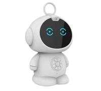 Interactive AI Mini Robot for Kids, Smart Talking Robot Toy with Stories, Music & Coding Games, Educational Learning Toy for Toddlers, Fun Learning Gift for Kids (White)